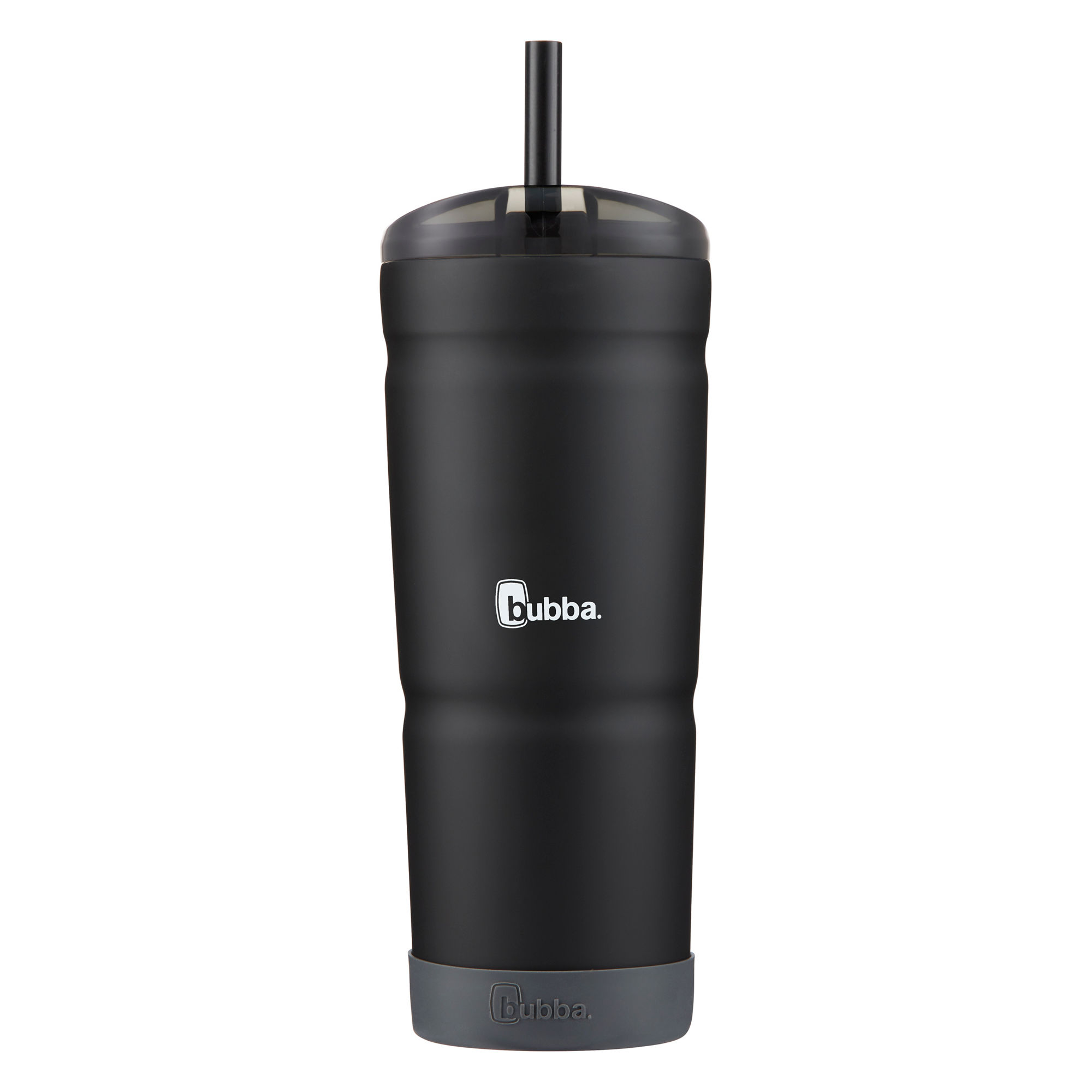 bubba Envy S Stainless Steel Tumbler | 24oz | Licorice Rubberized | Cup Holder