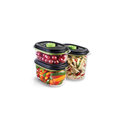 FoodSaver&reg; Preserve & Marinate Vacuum 3 pack containers 700ml, 1.2ml and 1.8L FFC026X