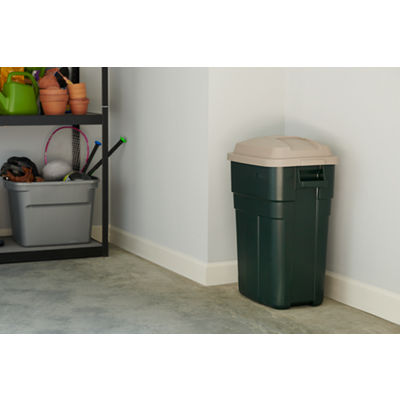 Roughneck&trade; Non-Wheeled Slim Trash Can