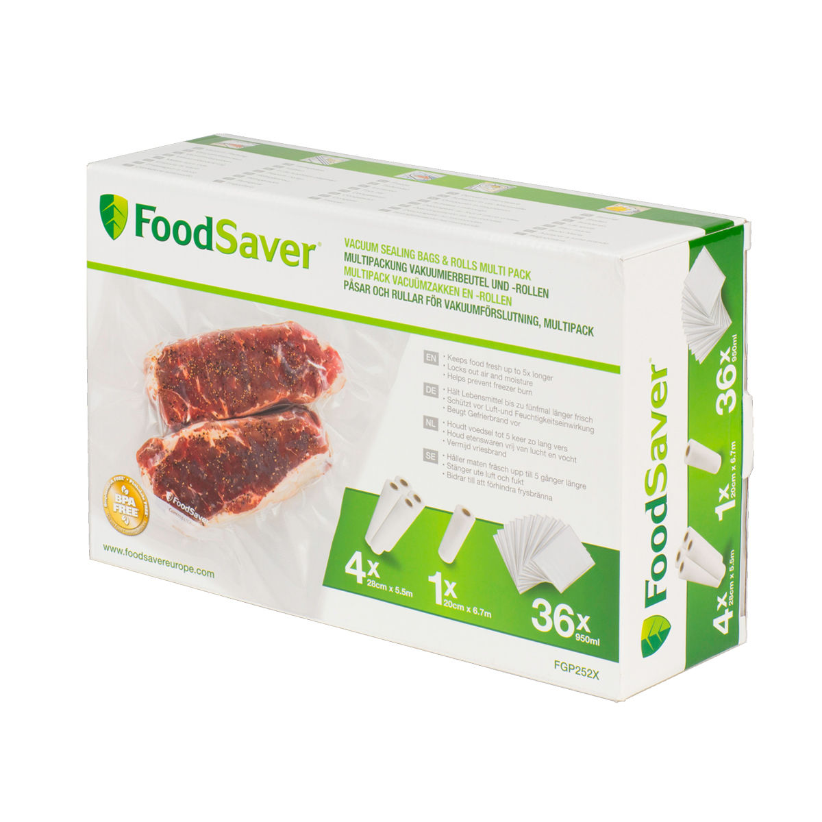 FoodSaver® Consumables Combo Pack FGP252X | Foodsaver UK