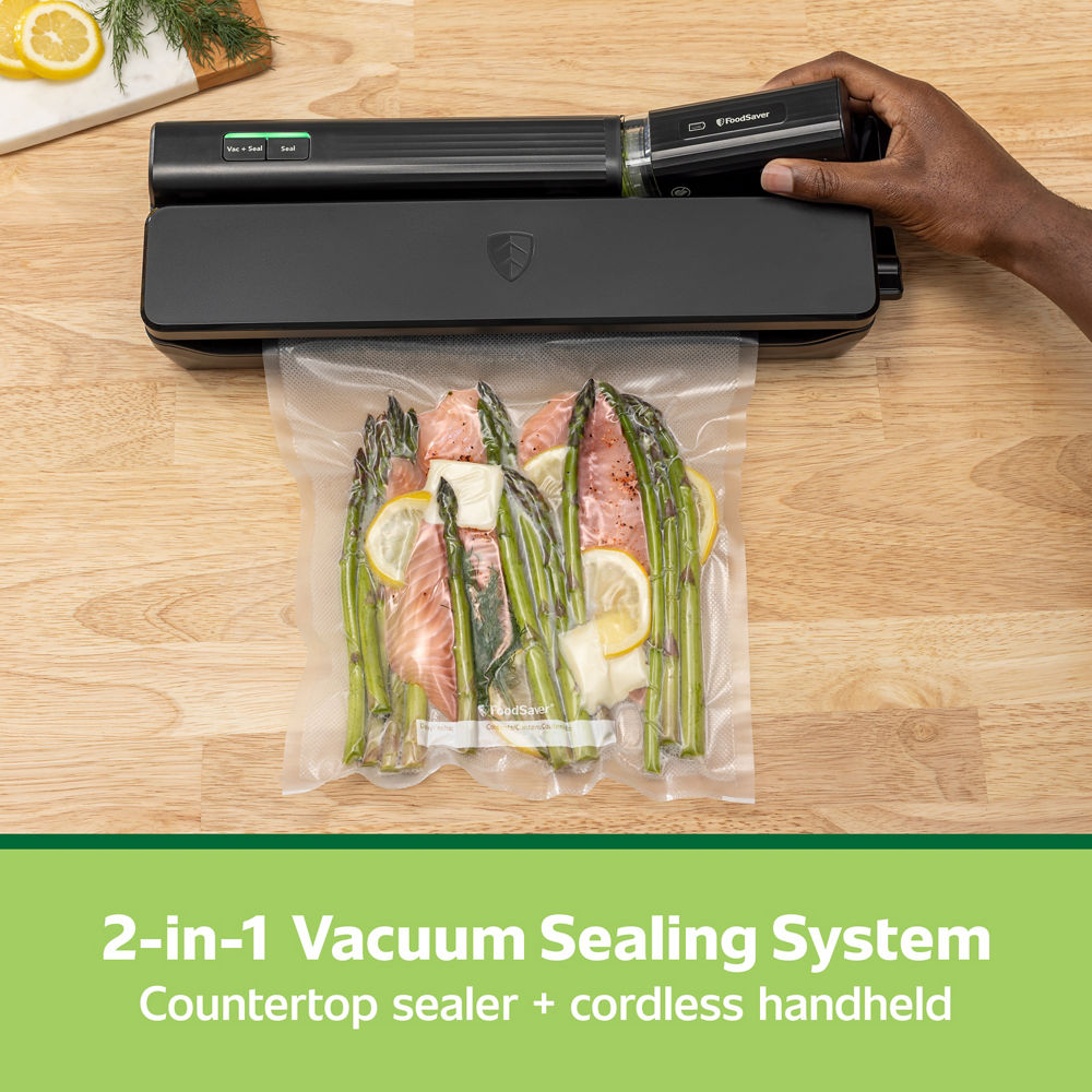 FoodSaver® Handheld+ 2-in-1 Vacuum Sealing System, Handheld and