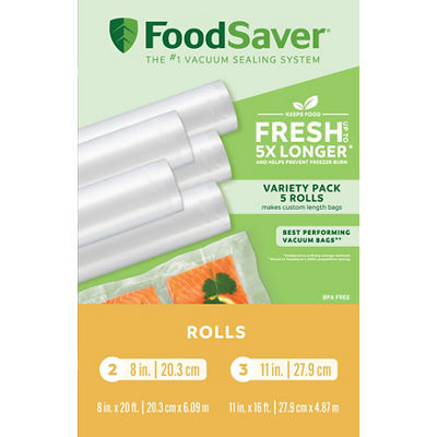FoodSaver&reg; 8" & 11" Vacuum Seal Rolls, Multi Pack