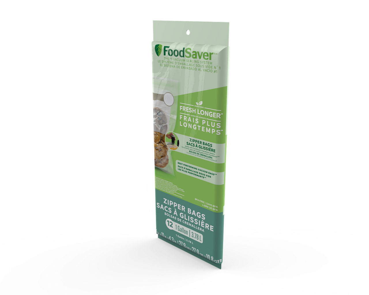 FoodSaver Vacuum Zipper Bags - Thumbnail 2