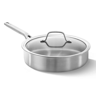 Calphalon Stainless Steel 3-Qt Saut&eacute; Pan with Lid