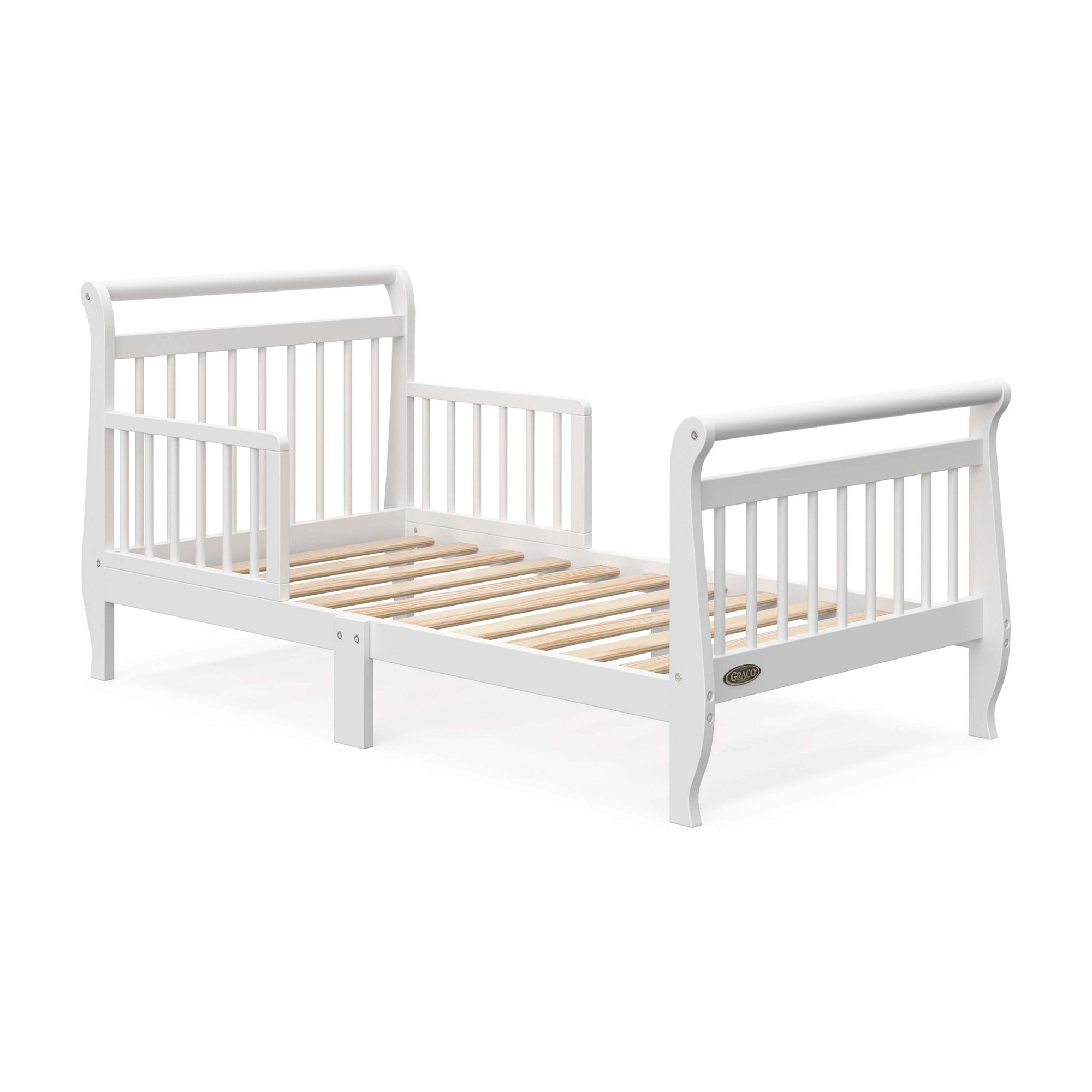 Graco Classic Sleigh Toddler Bed, White