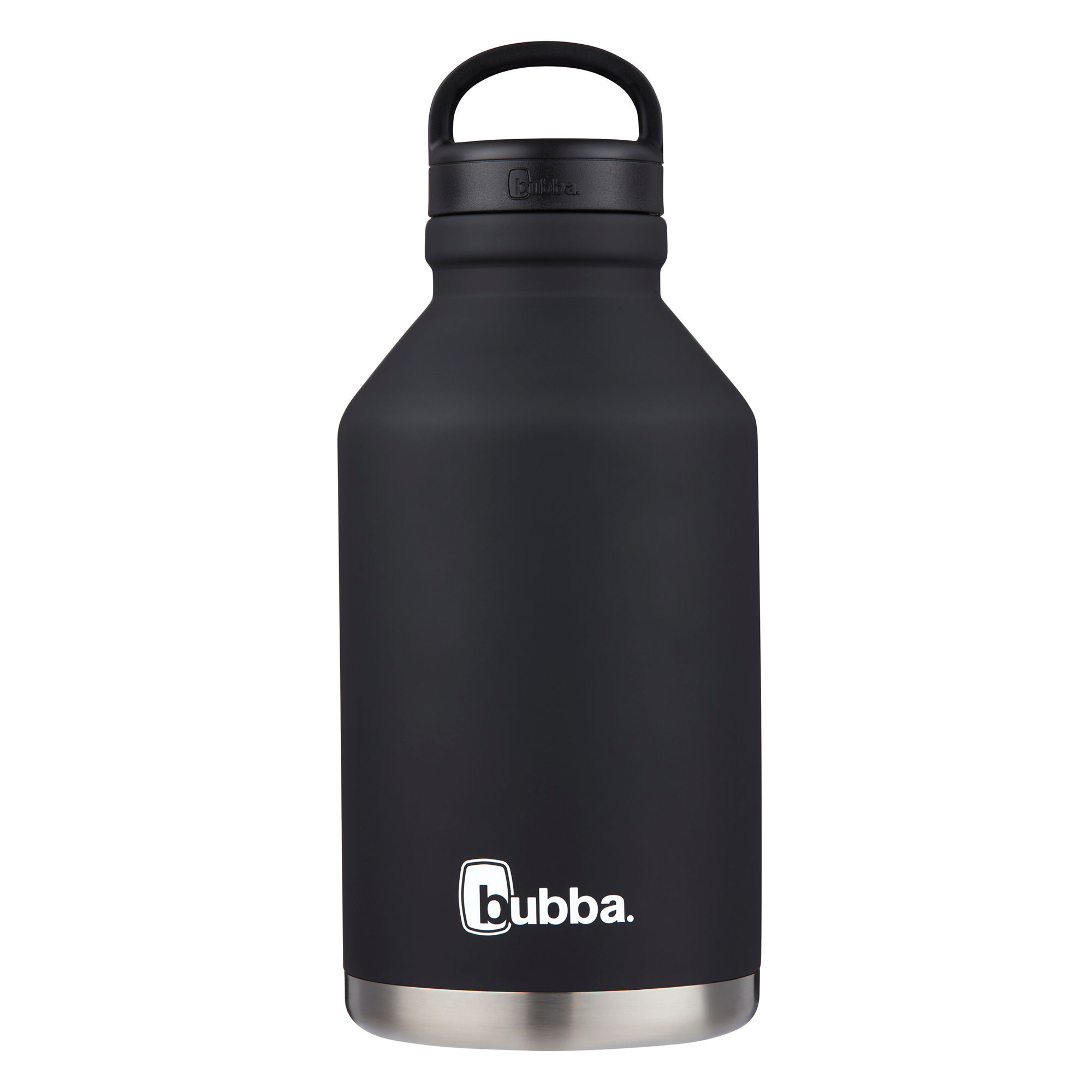 bubba Trailblazer Growler with Wide Mouth Lid | 64oz | Licorice Rubberized