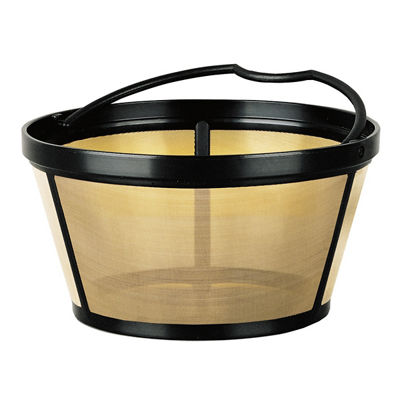 Mr. Coffee&reg; 12 Cup Reusable Gold Tone Coffee Filter