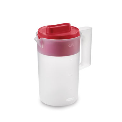 Simply Pour&reg; Pitcher, Plastic Pitcher with Multifunction Lid