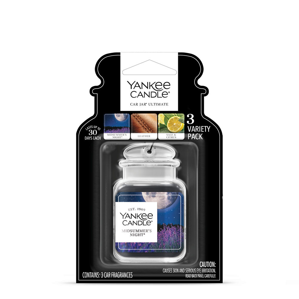 Midsummer's Night® / Leather / Sage & Citrus Car Jar® Ultimate