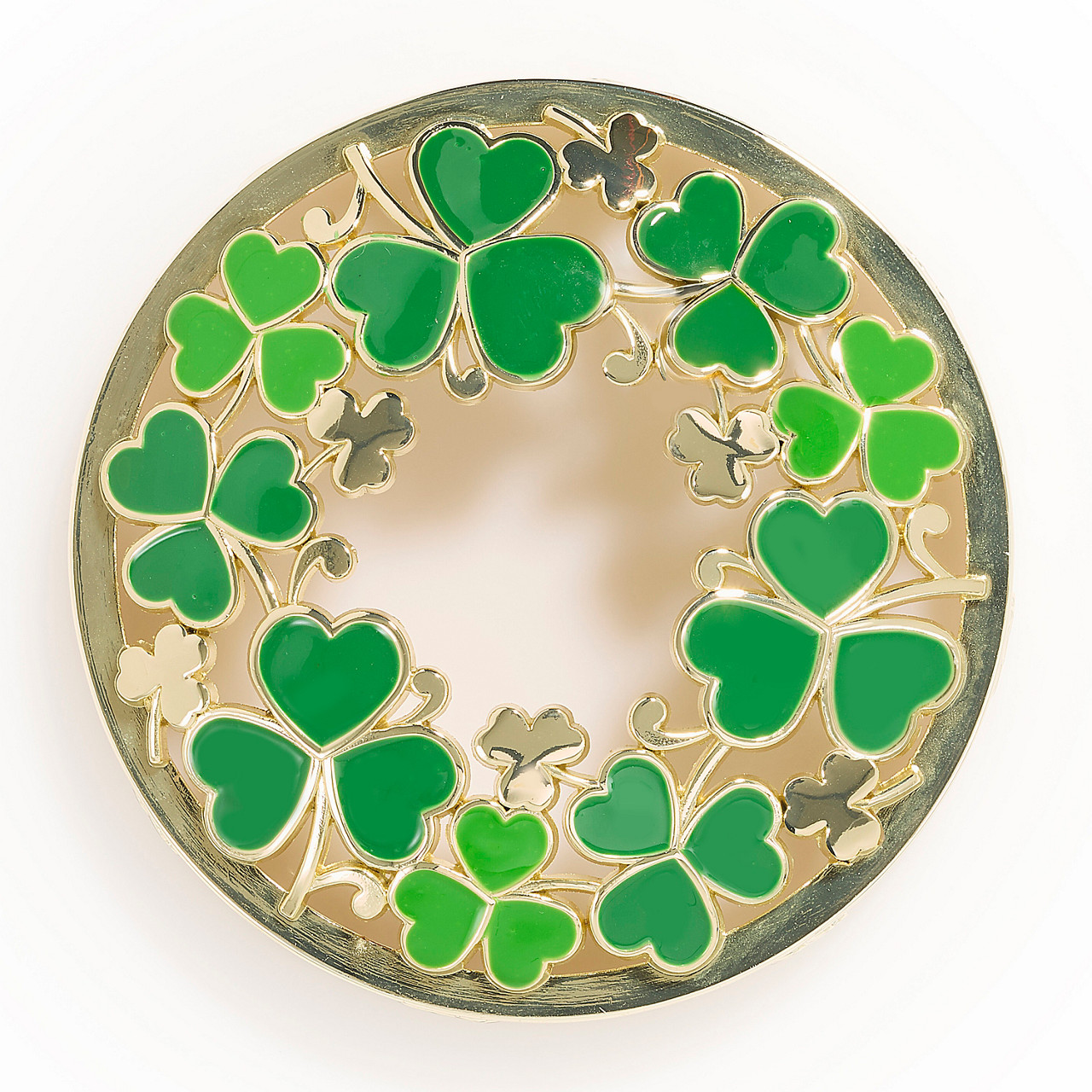 Shamrock Illuma-Lid® Jar Candle Topper