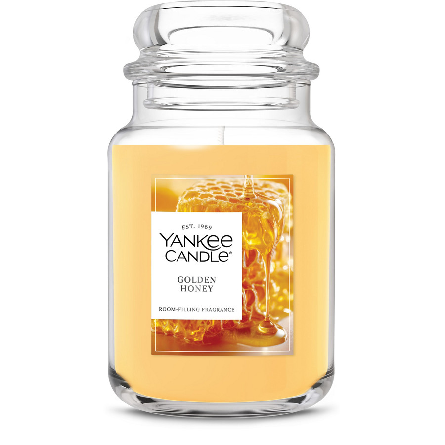 Golden Honey Original Large Jar Candle, 22 oz