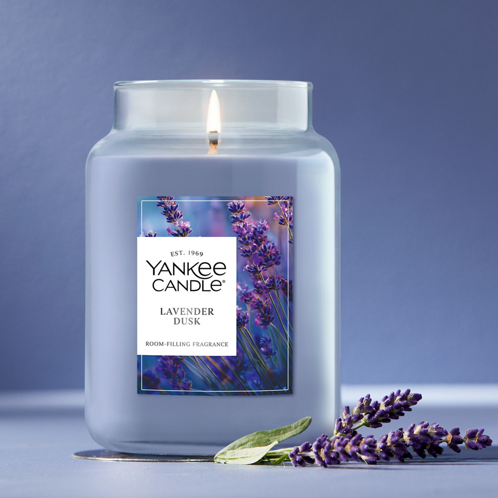Lavender Dusk Original Large Jar Candle
