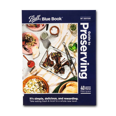 Ball&reg; Blue Book Guide to Preserving 38th Edition, Recipe Book