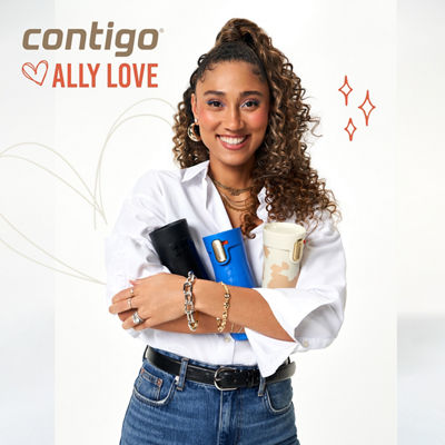Contigo&reg; x Ally Love West Loop 3.0 Stainless Steel Travel Mug with AUTOSEAL&reg; Easy-Clean Lid, 16oz