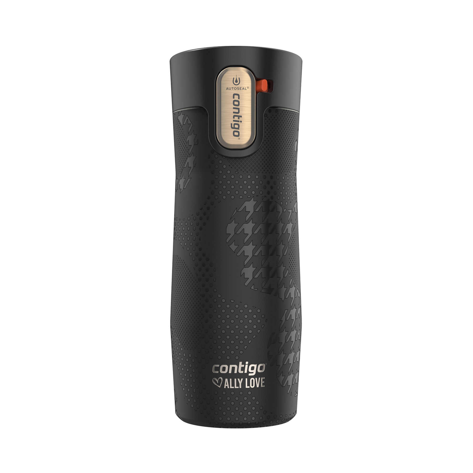 Contigo® x Ally Love West Loop 3.0 Stainless Steel Travel Mug with AUTOSEAL® Easy-Clean Lid | 16oz | Licorice