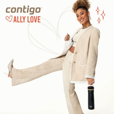 Contigo&reg; x Ally Love Jackson Chill 2.0 Stainless Steel Water Bottle with AUTOPOP&reg;  Lid, 24oz