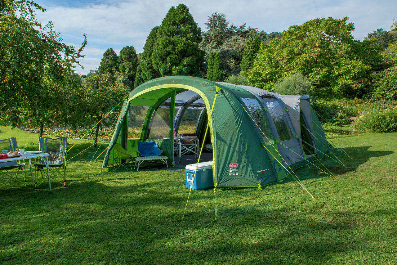 Valdes Deluxe 6XL BlackOut Air Tent | Coleman UK