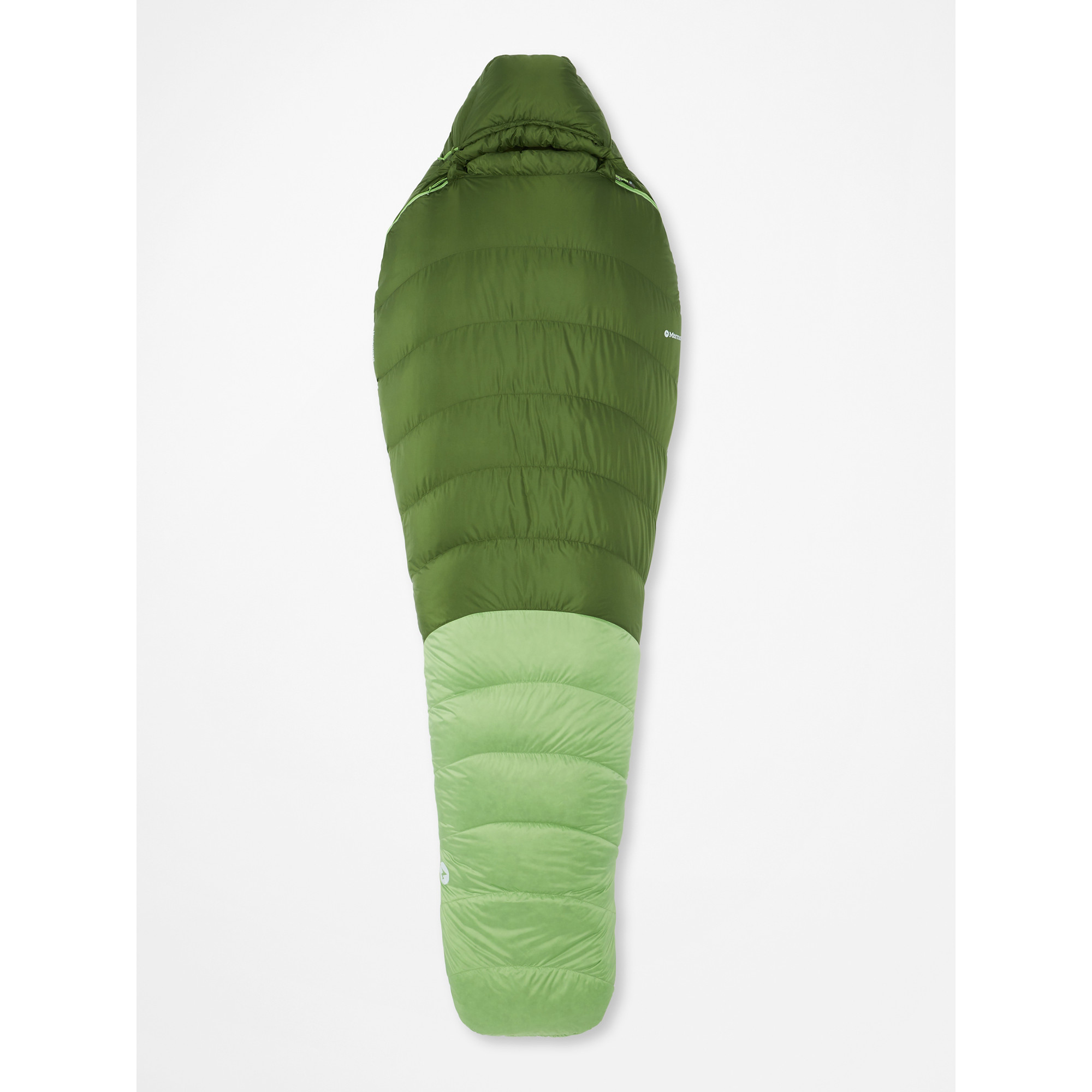 Marmot Hydrogen Down 30° Sleeping Bag in Foliage/Kiwi