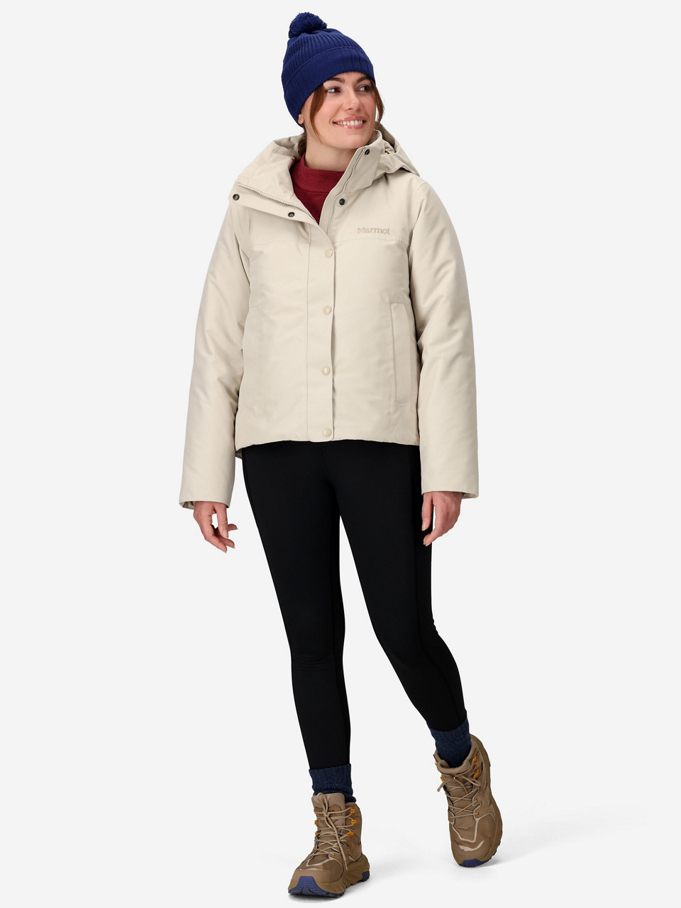 Women's Chelsea Down Waterproof Short Coat (Fall 2025) | Marmot