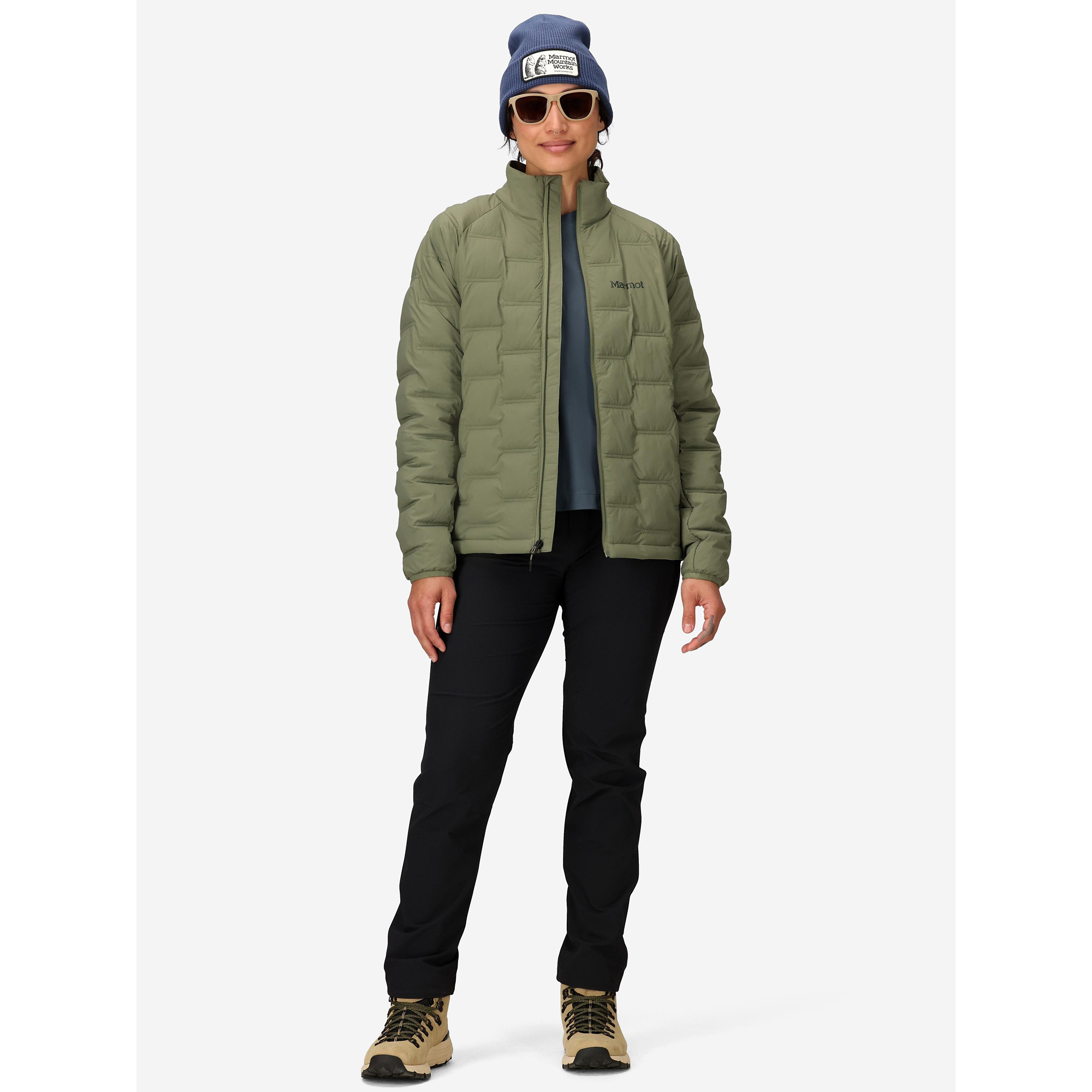 Marmot Women's WarmCube™ Active Novus Insulated Jacket in Olive Grove