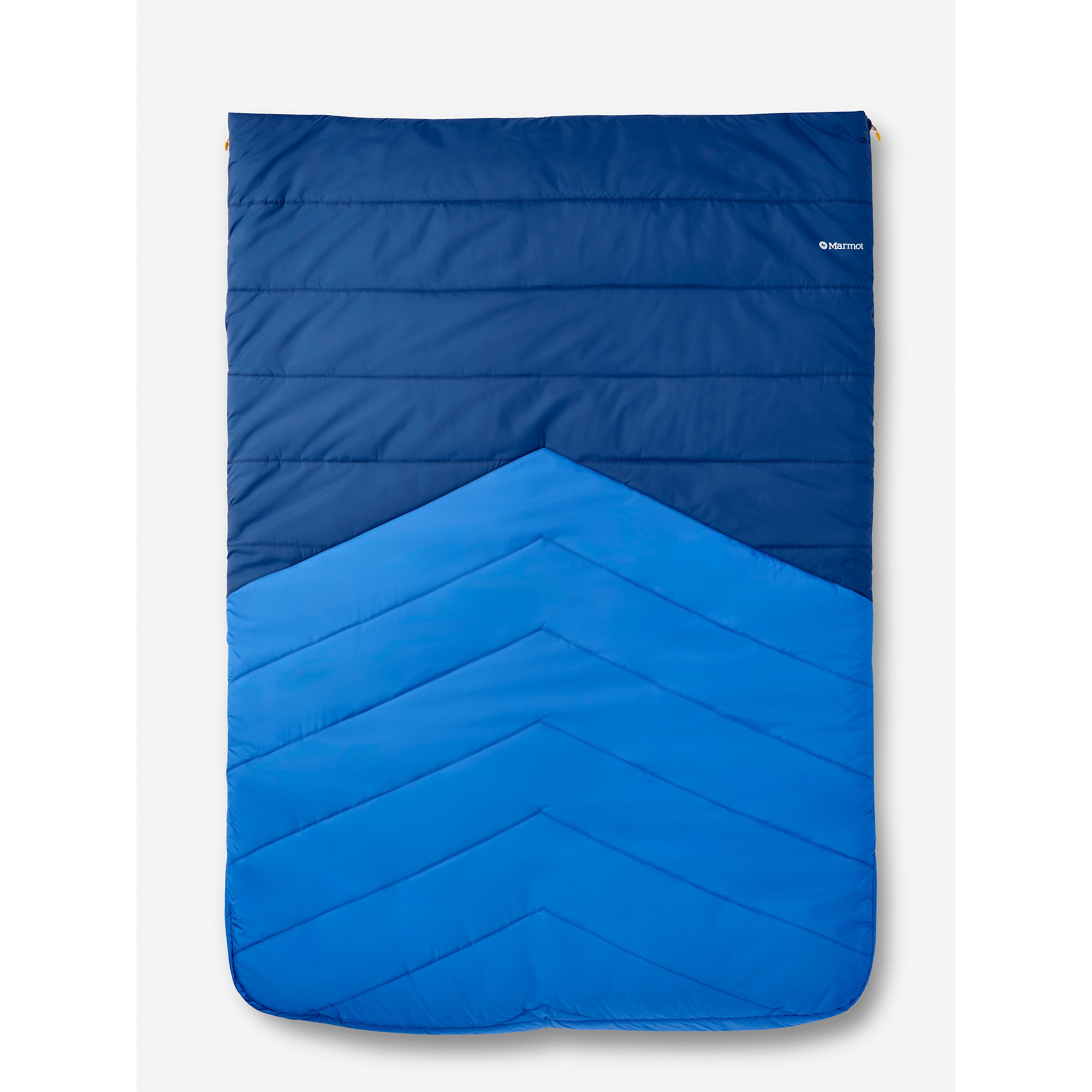 Marmot Pacifica 30° Doublewide Sleeping Bag in Trail Blue/Twilight Blue | Down