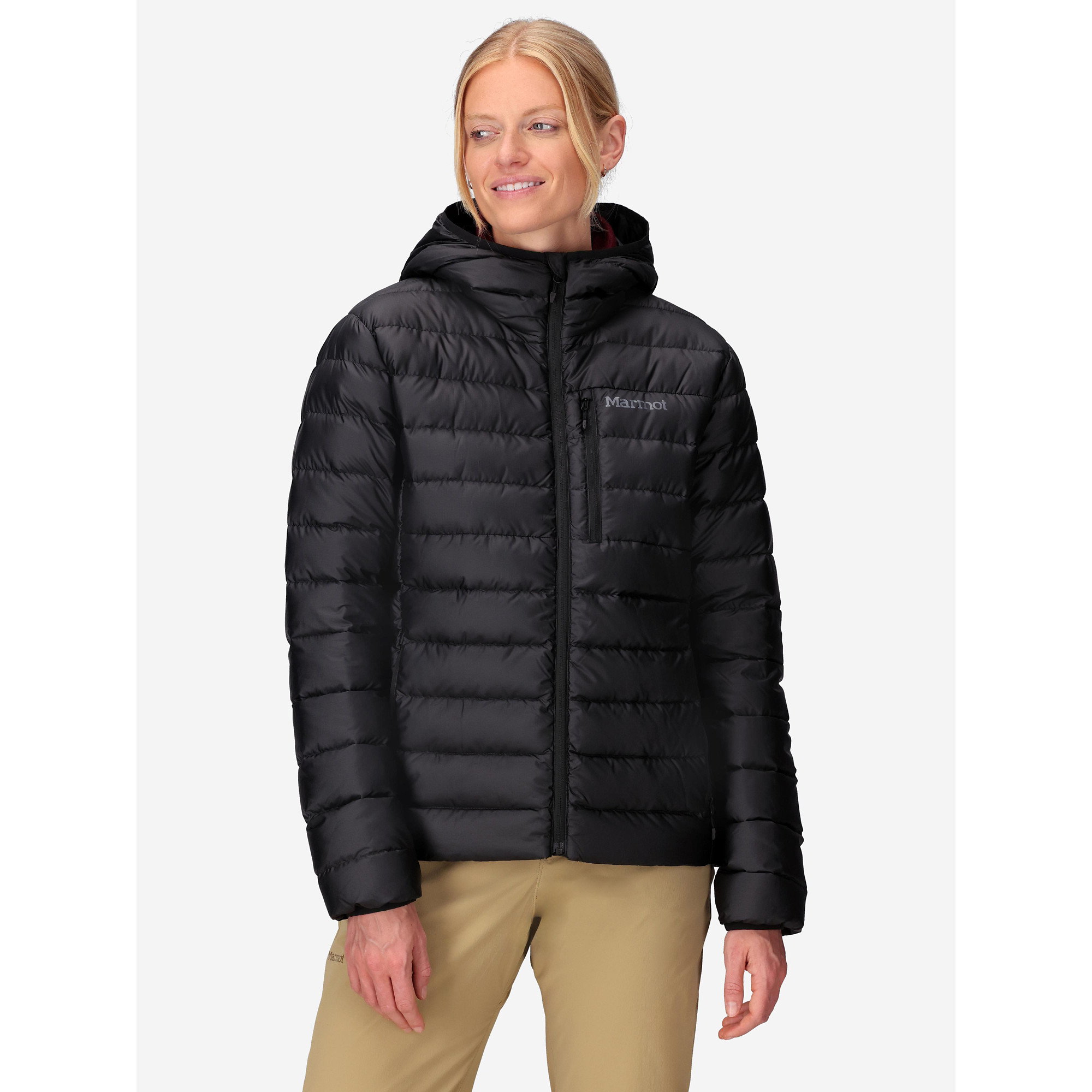 Marmot Women's Highlander Down Hoody in Black