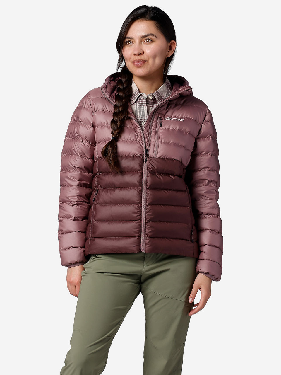 Light Mauve/Black Plum