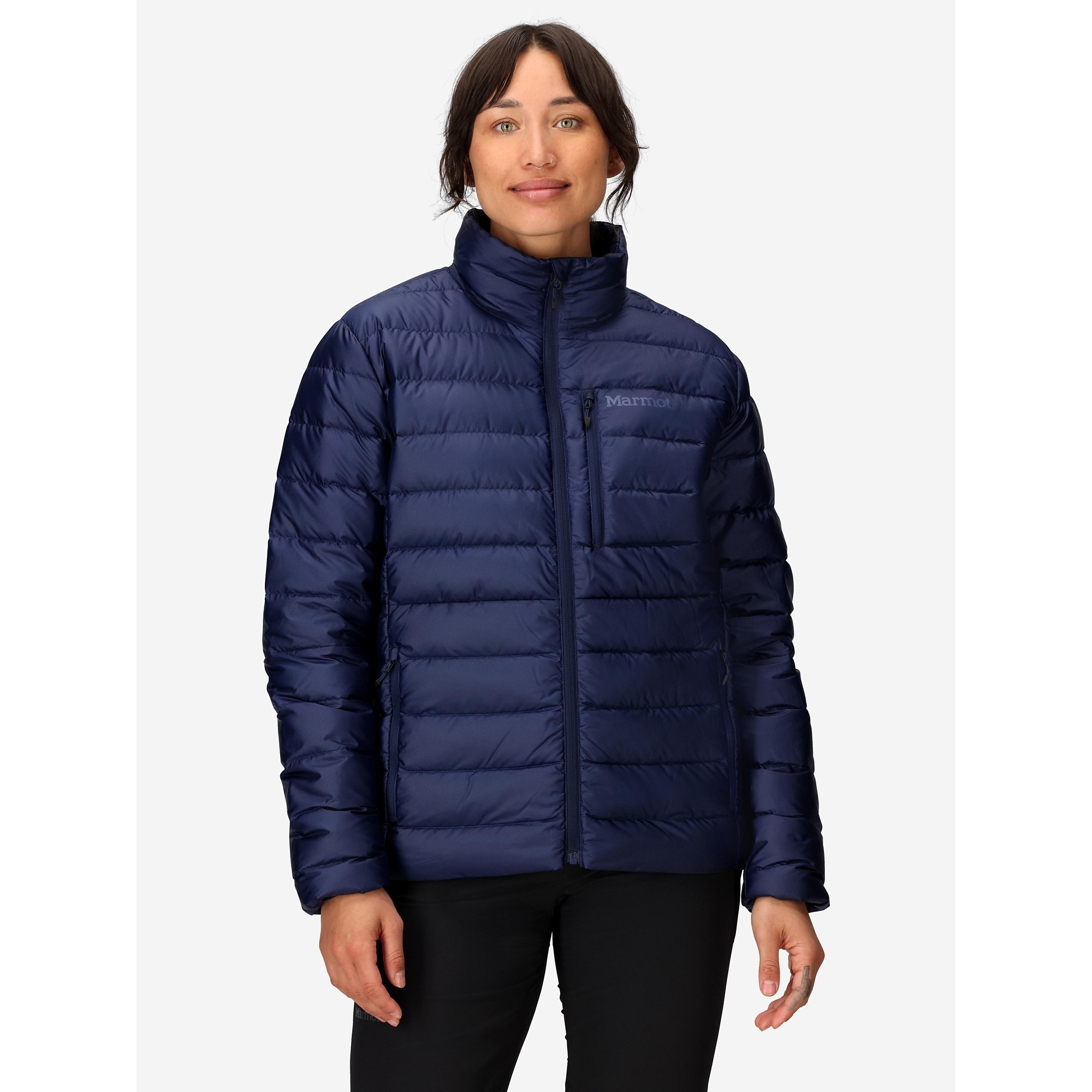 Marmot Women's Highlander Down Jacket (Fall 2025) in Arctic Navy