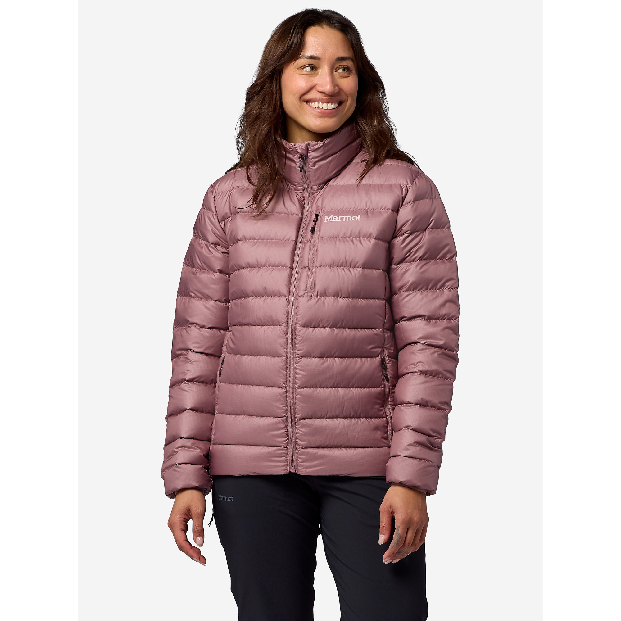 Marmot Women's Highlander Down Jacket in Light Mauve