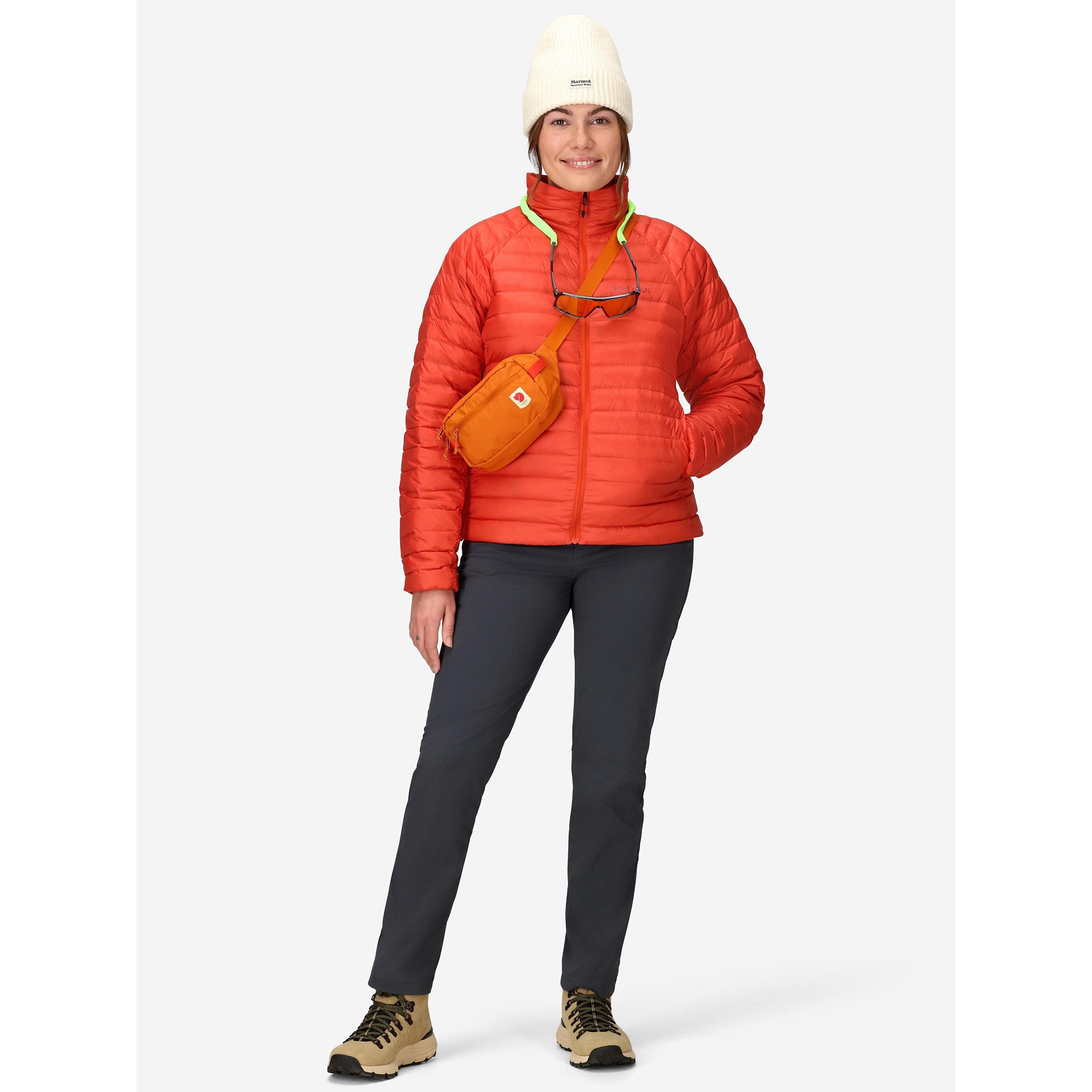 Marmot Women's Hype Down Jacket (Fall 2025) in Ginger Blossom