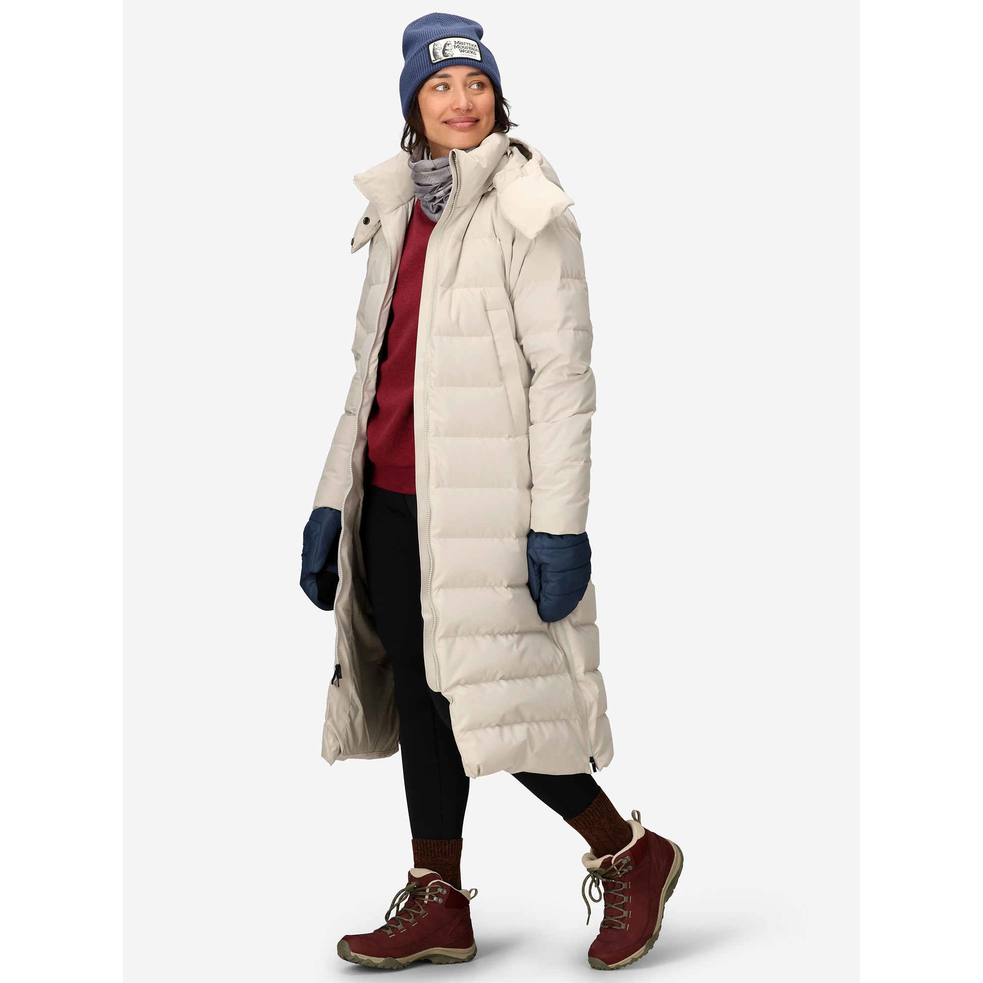 Marmot Women's Prospect Down Coat in Birch Bark