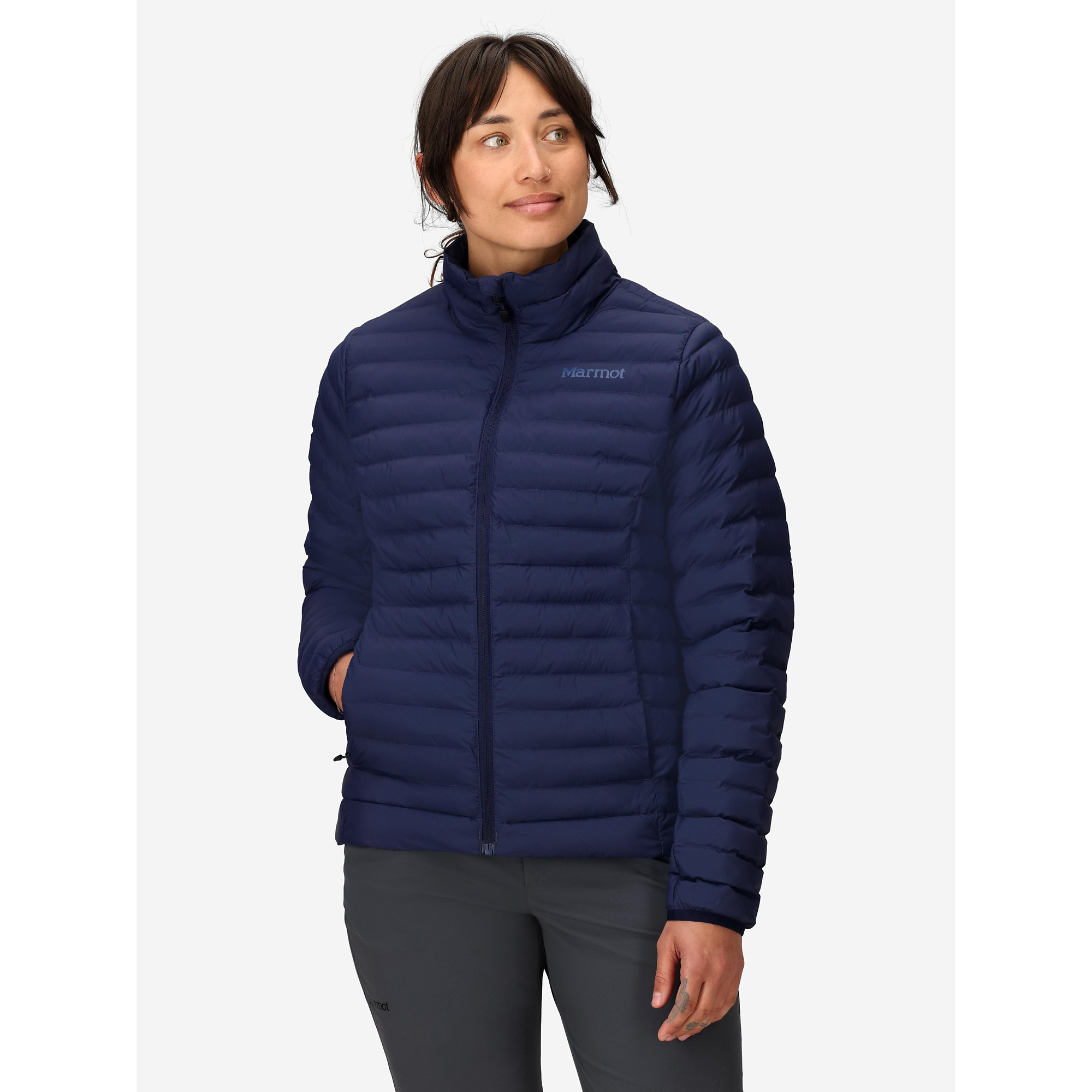Marmot Women's Echo Featherless Insulated Jacket in Arctic Navy