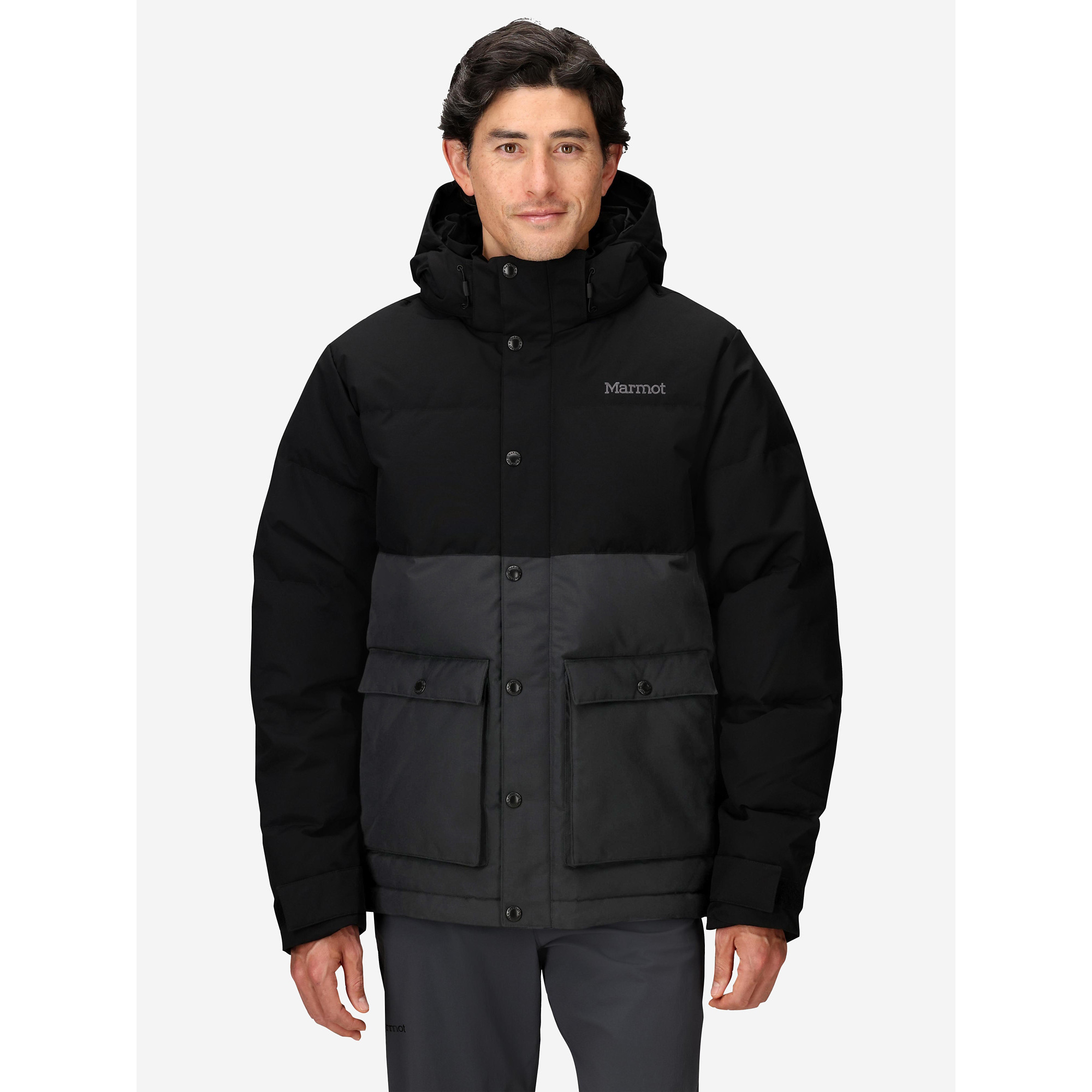 Marmot Men's Fordham Down Waterproof Jacket in Black