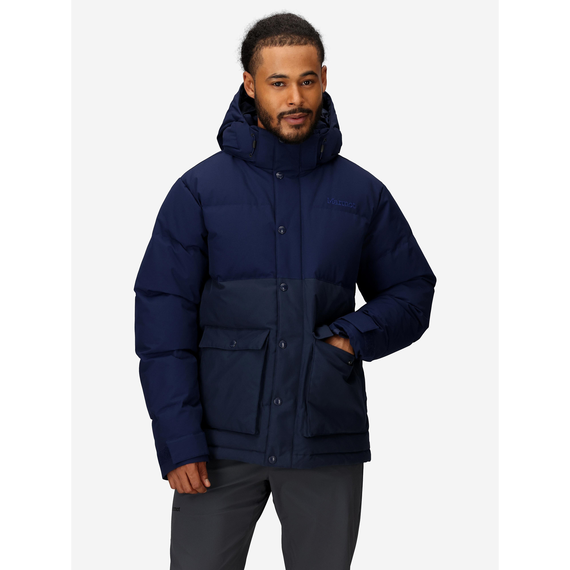 Marmot Men's Fordham Down Waterproof Jacket in Arctic Navy