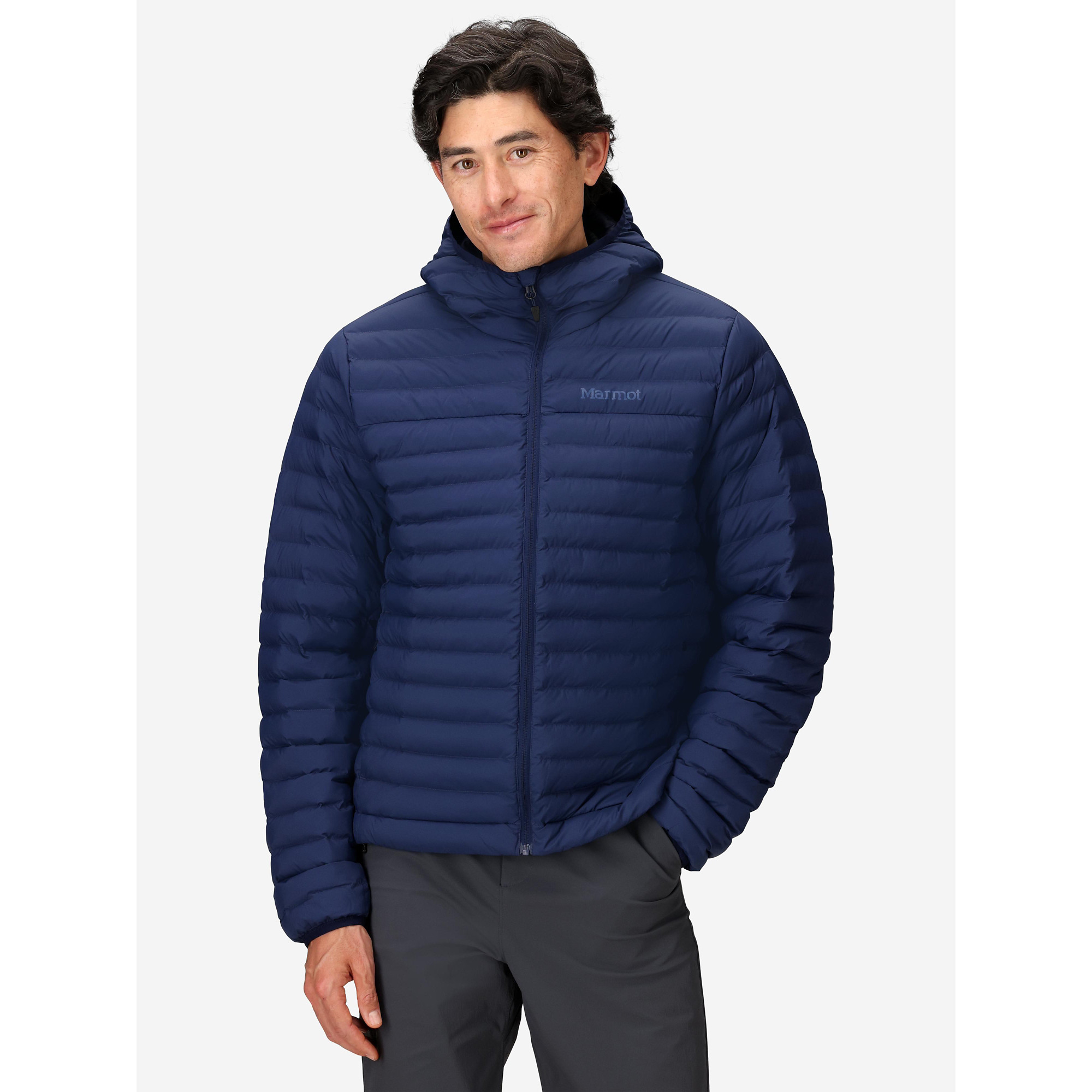 Marmot Men's Echo Featherless Insulated Hoody in Arctic Navy
