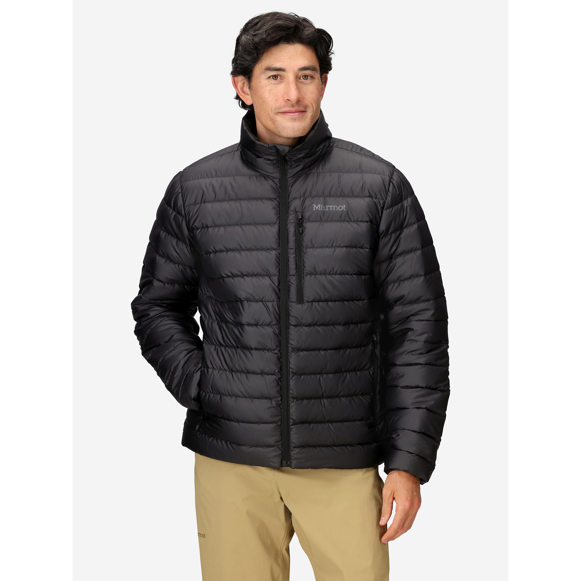 Marmot Men's Highlander Down Jacket in Black