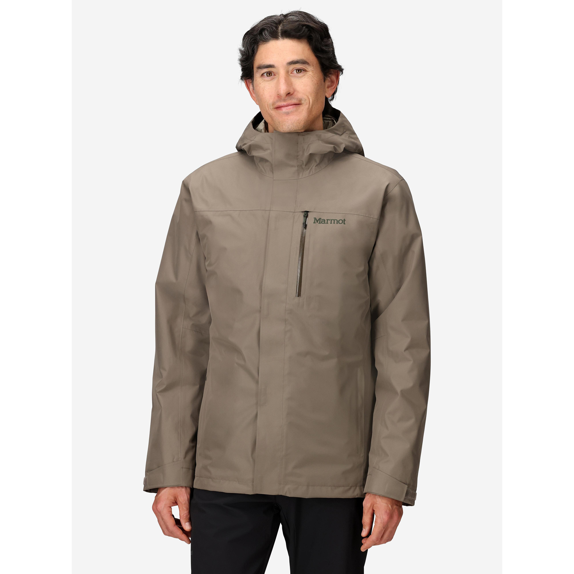 Marmot Men's Ramble Component 3-in-1 Hooded Jacket - Claystone