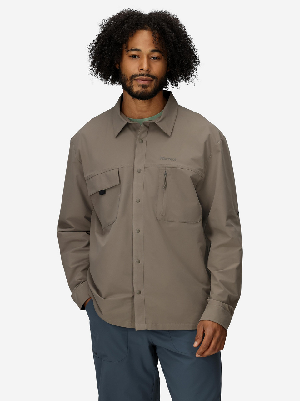 Men's AirExchange UPF 40 Overshirt (Spring 2026) | Marmot