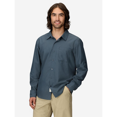 Men's AirExchange UPF 40 Long-Sleeve Collared Shirt