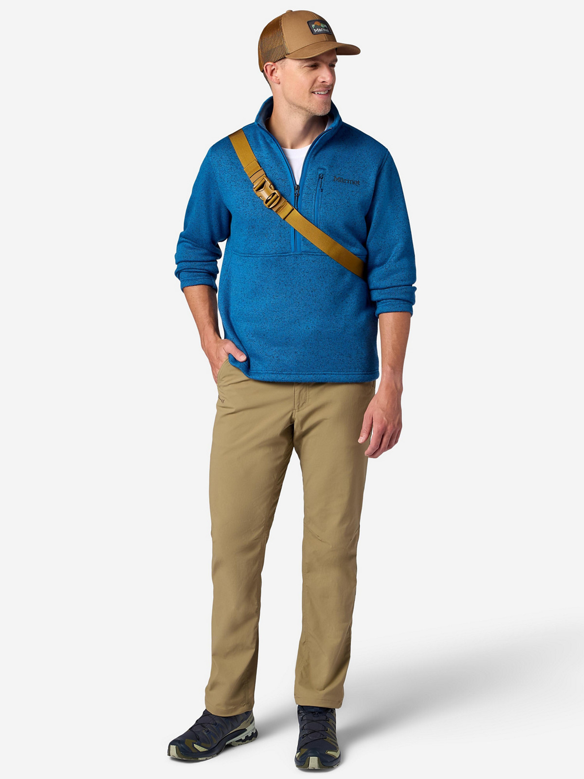 Drop Line 1/2 Zip