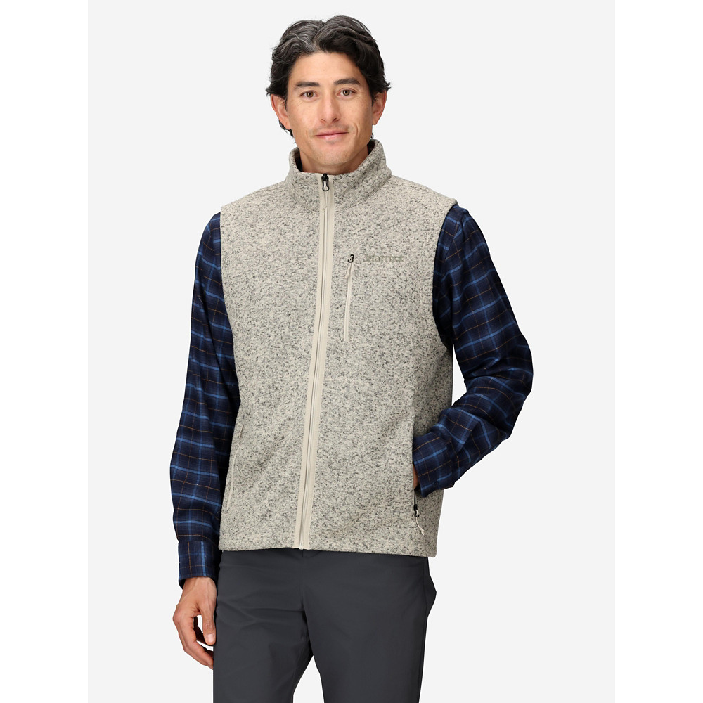 Men's Drop Line Sweater Fleece Vest | Marmot