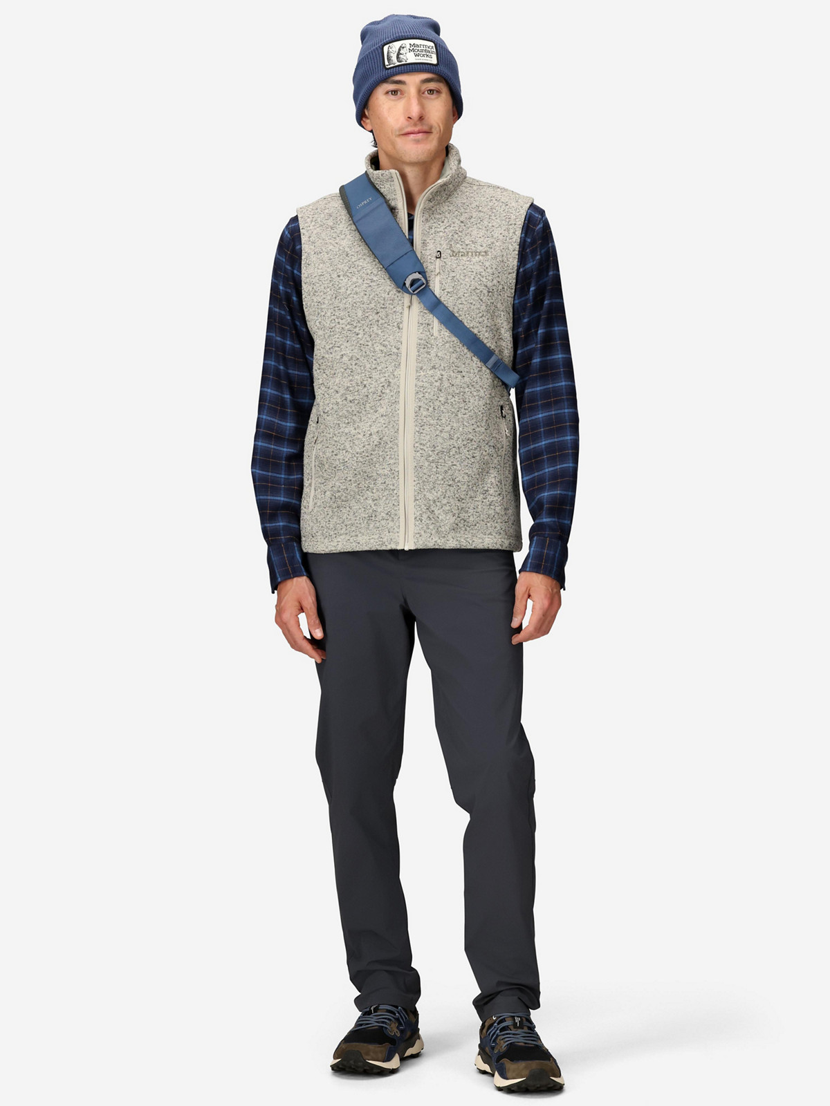 Men's Drop Line Sweater Fleece Vest | Marmot