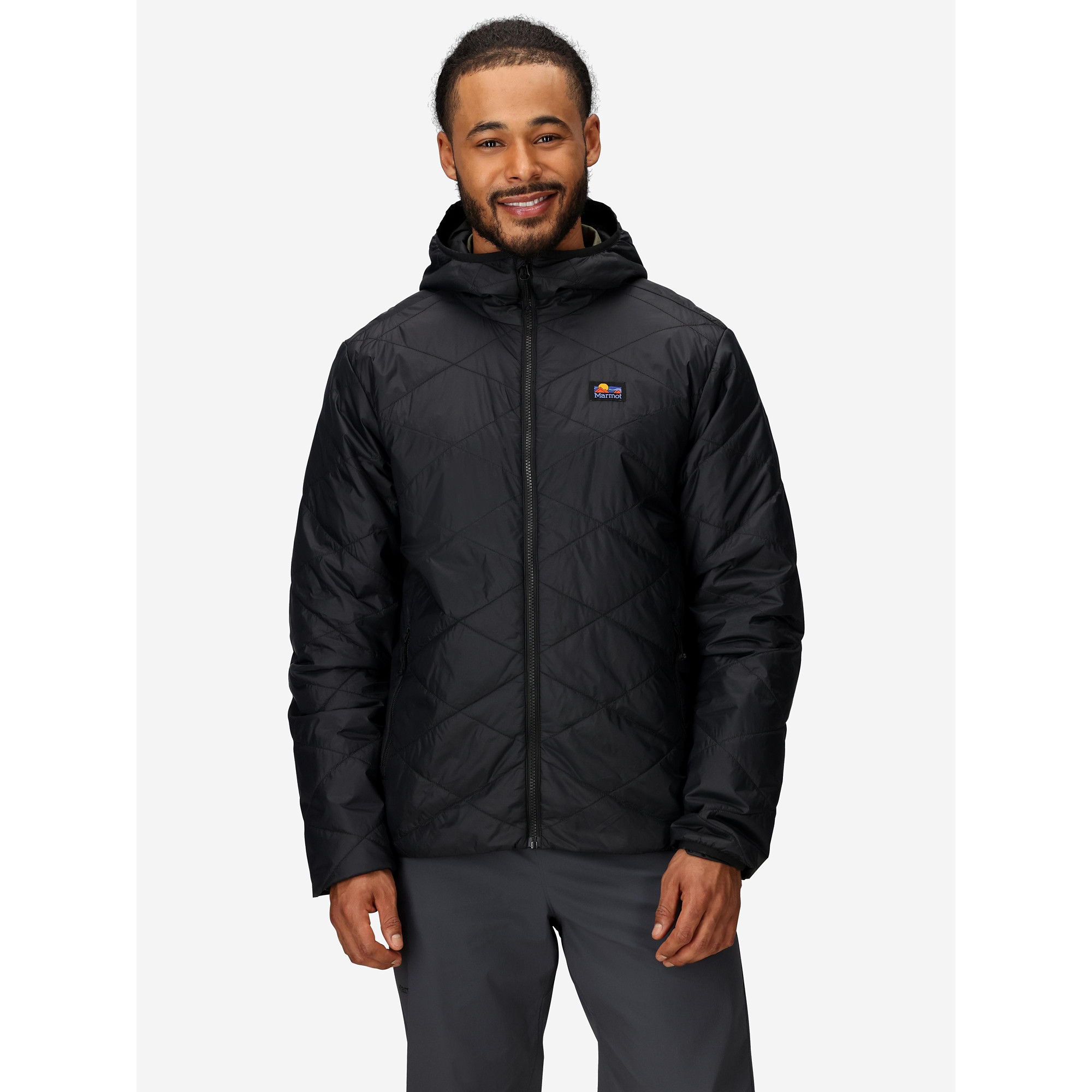 Marmot Men's Onward Insulated Hooded Jacket - Black