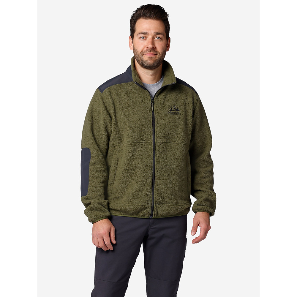 Men's Wanderer High-Pile Fleece Full-Zip Jacket | Marmot