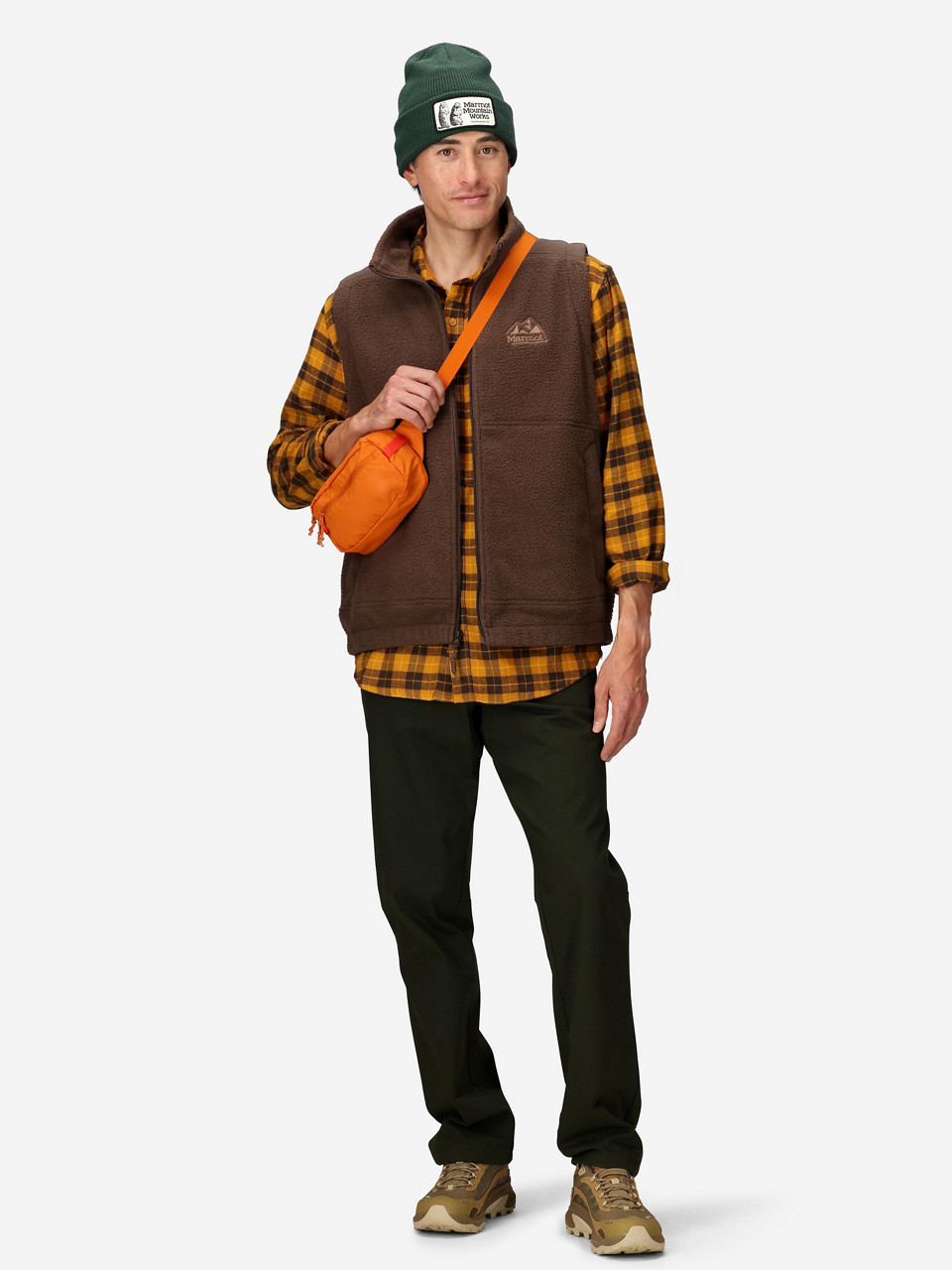 MARMOT micro fleece vest フリースダウンベスト Men's Wanderer High-Pile Fleece Vest (Fall 2025) | Marmot