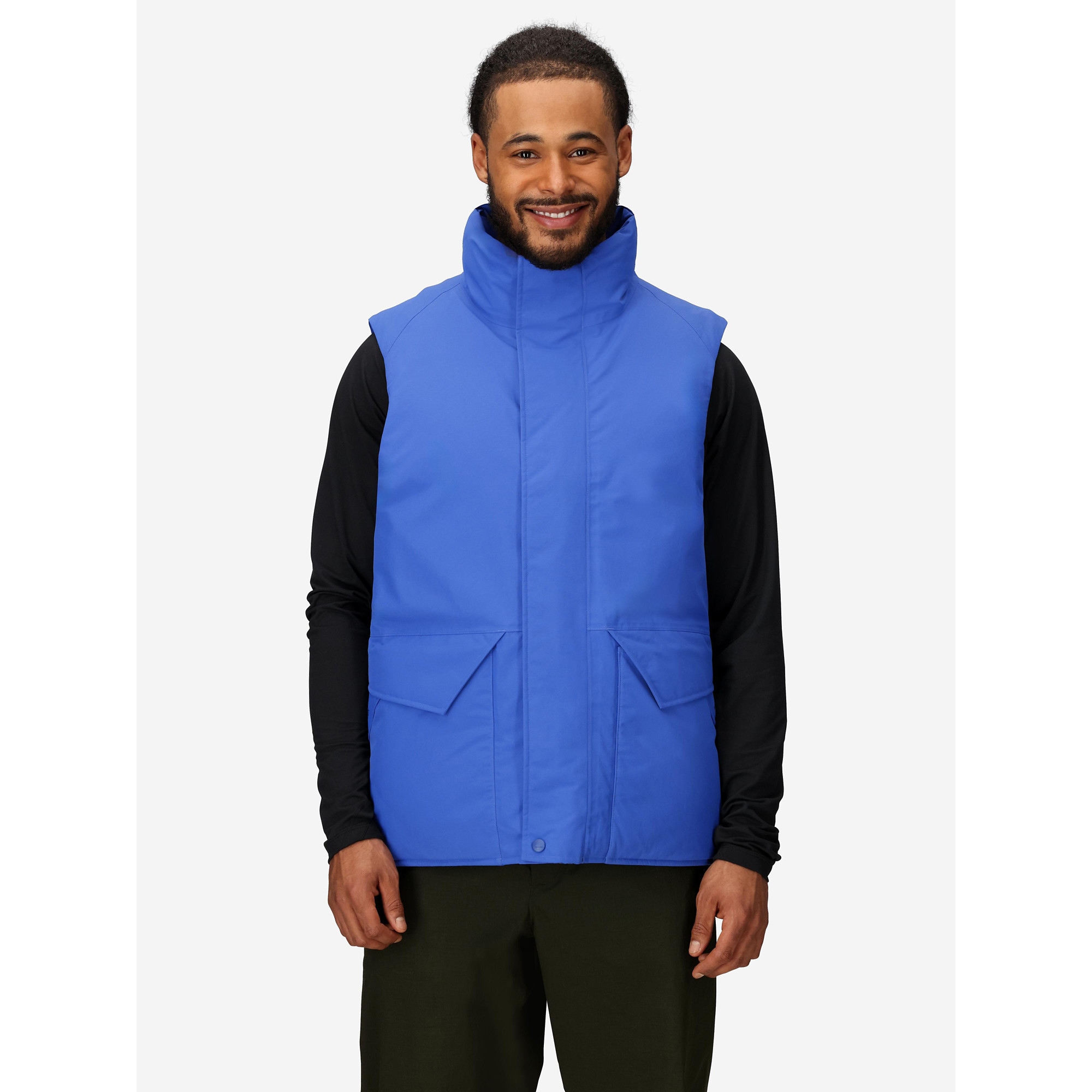 Marmot Men's GORE-TEX® Mammoth Down Vest (Fall 2025) in Oxide Blue/Oxide Blue Marmot Archives