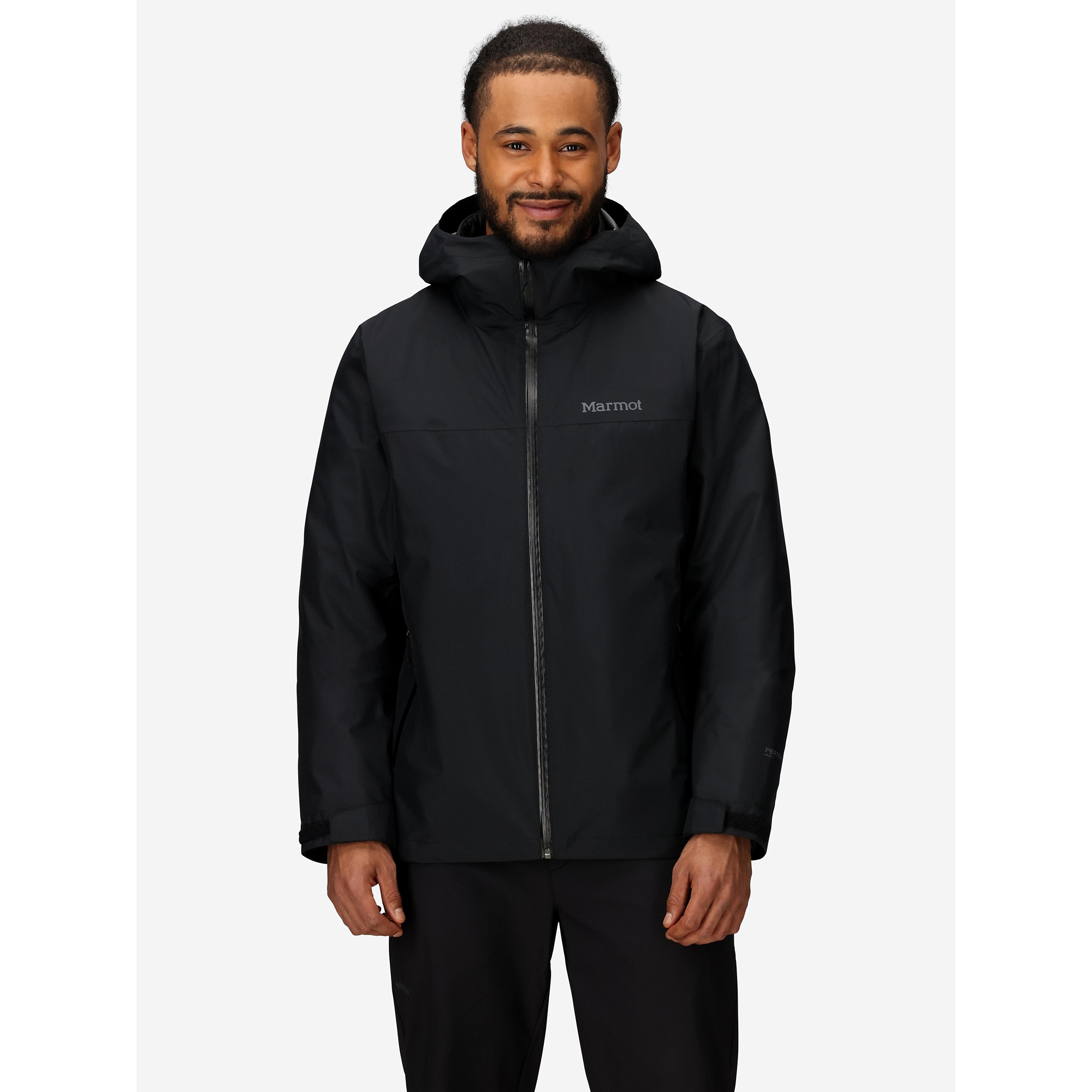 Marmot Men's Mammoth Gore-tex Waterproof Parka Jacket - Black