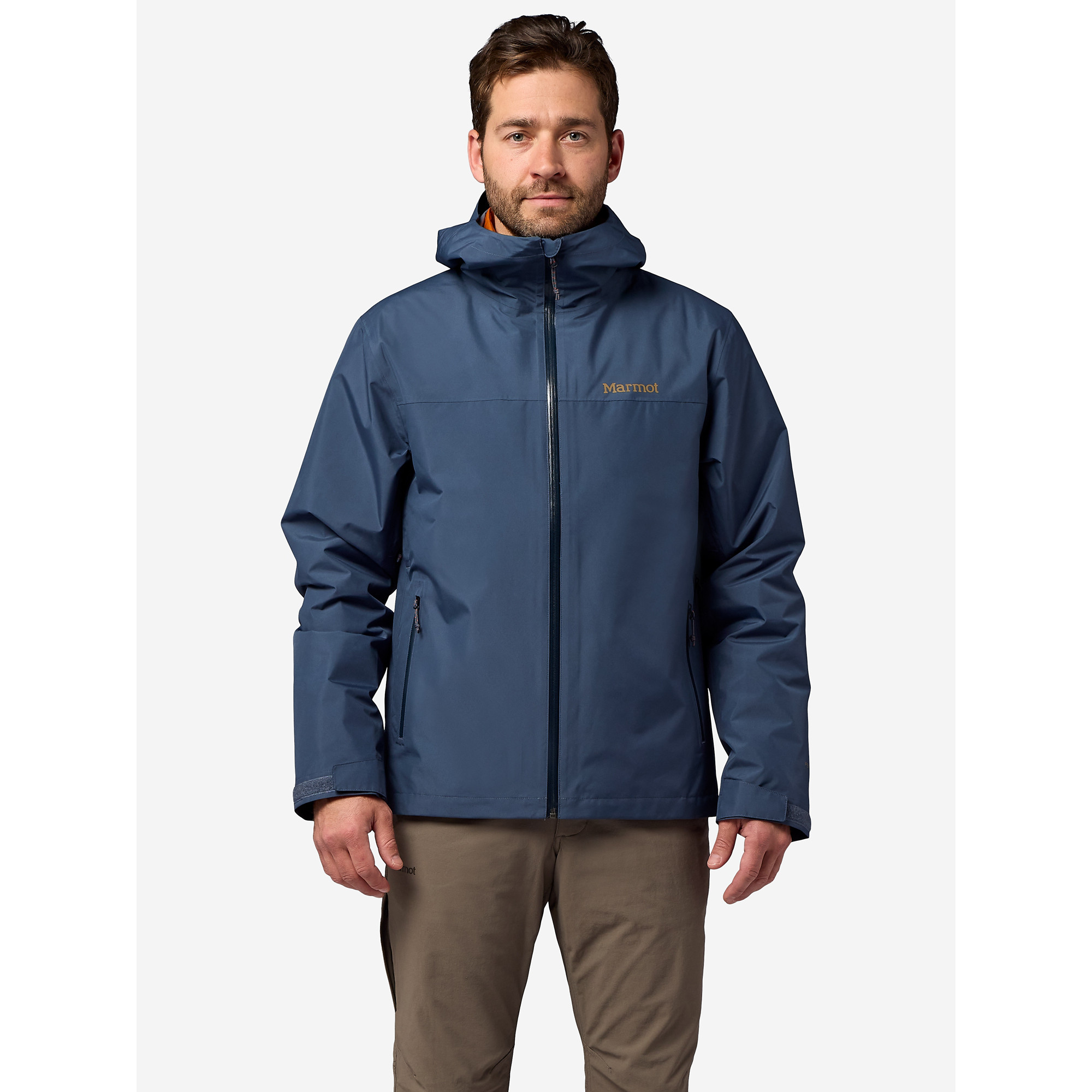Marmot Men's Mammoth Gore-tex Waterproof Parka Jacket - Thunderhead/Dark Spice