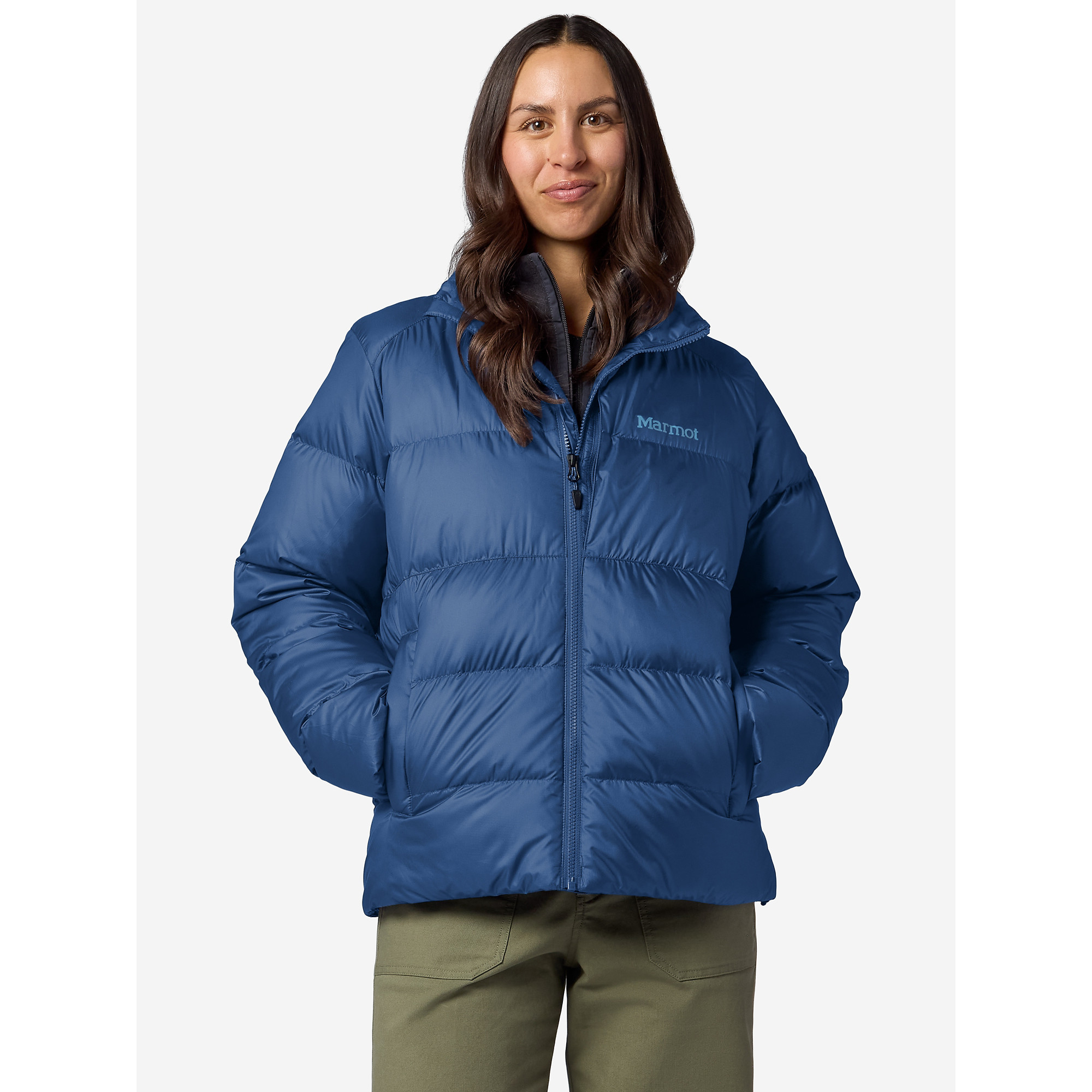 Marmot Women’s Guides Down 2.0 Jacket in Blue Currant