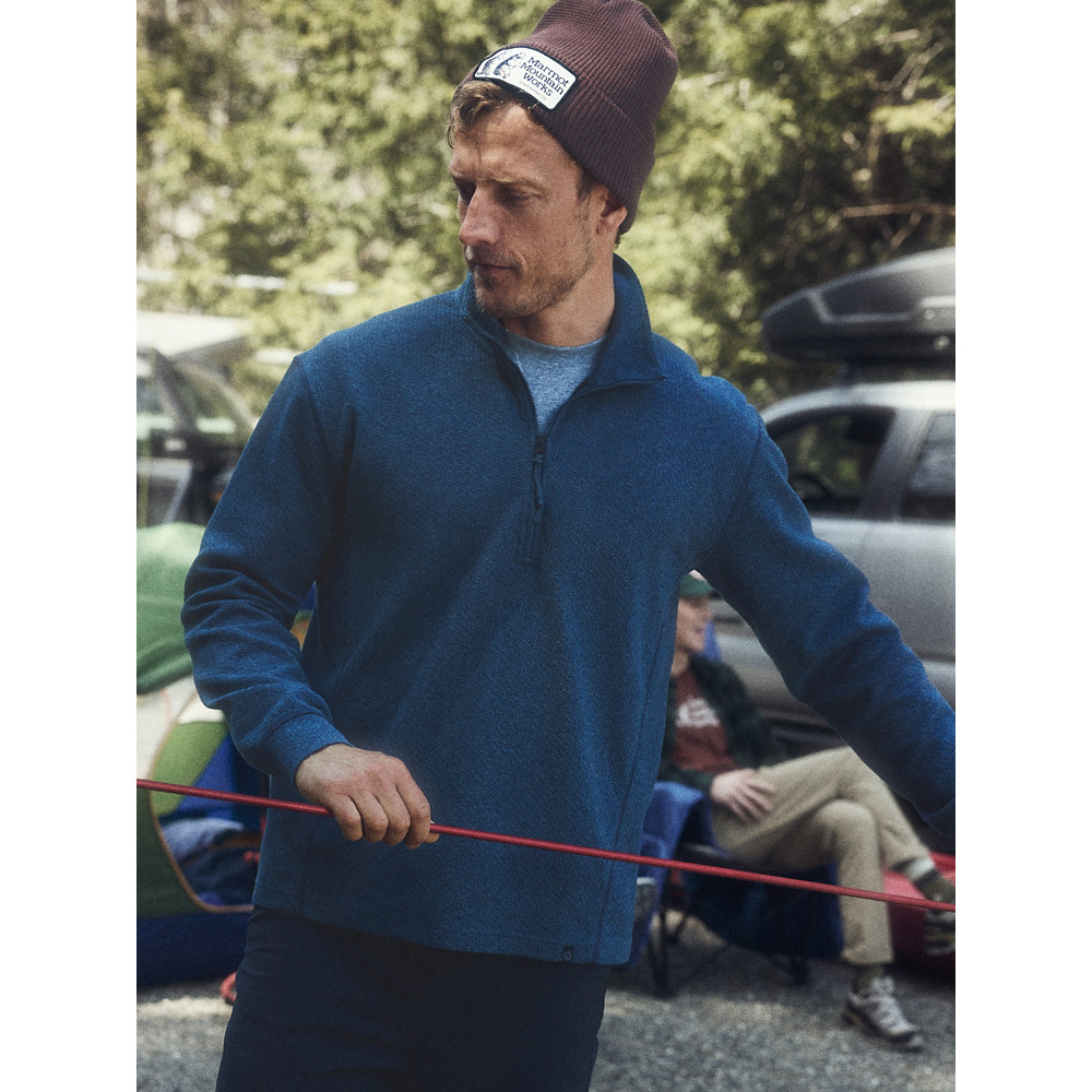 Men's Ridge Tech Waffle Knit Half-Zip (Fall 2025) | Marmot